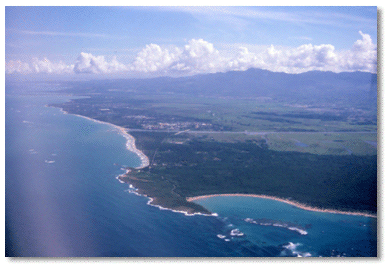 Winward east coast - near Melville Hall airport